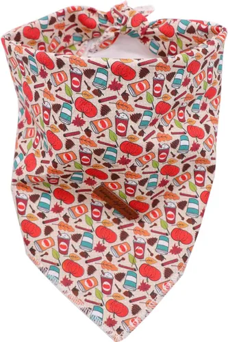 Vista 16 de Unique Style Paws Bandanas para perros, 1 unidad, lavables, de algodón, triangulares, para perros y gatos pequeños, medianos y grandes