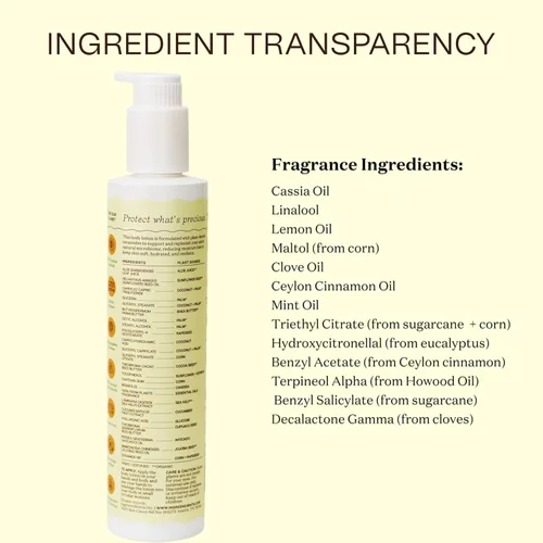 Vista 7 de Ingreendients Loción para manos y cuerpo con manteca de cacao orgánica y manteca de karité, con ceramidas, hidrata y rejuvenece la piel, natural,