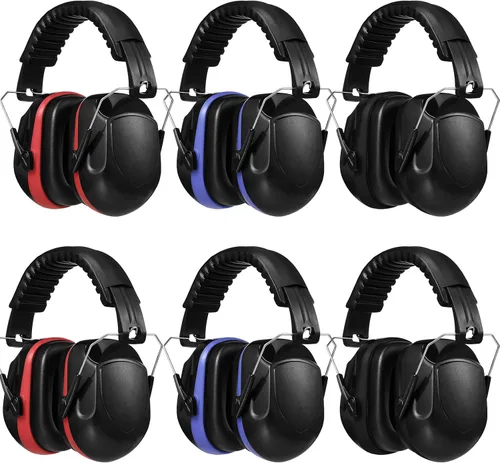 Vista 8 de Yunsailing 6 uds auriculares de reducción de ruido de protección de oído Nrr 28db Orejeras de seguridad para oído Orejeras de disparo Rango de corte
