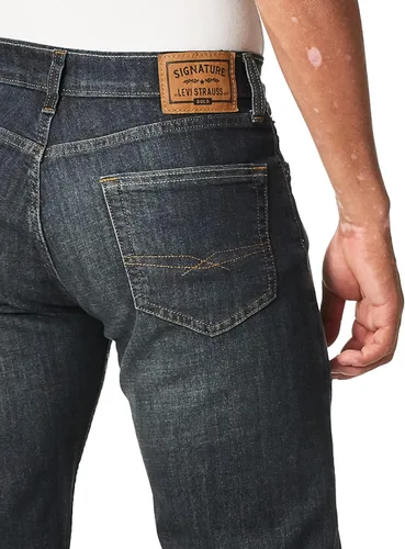 Vista 4 de Signature by Levi Strauss & Co. Gold Label Men's Regular Fit Flex Jeans (Available in Big & Tall)