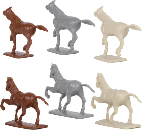 Vista 8 de BMC CTS Batalla de Little Big Horn Soldados de plástico – 20 piezas de figuras de sioux y caballería
