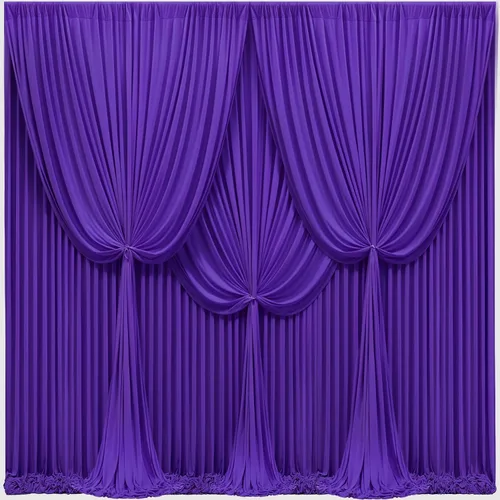 Vista 18 de Cortinas de fondo azul bebé de 8 x 10 pies para bodas, cortinas de fondo de poliéster sin arrugas, para baby shower, fiestas de cumpleaños