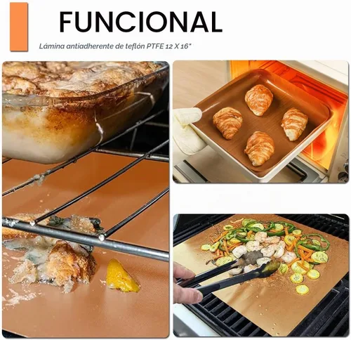 Vista 8 de Paquete de 4 láminas de teflón PTFE de 12" x 16" y 3 rollos de cinta de sublimación resistente al calor de 10mm, cinta térmica para transferencia
