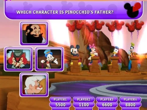 Vista 2 de Disney Think Fast - Nintendo Wii (Renewed)