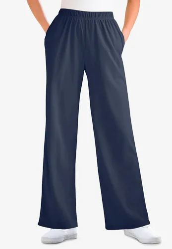 Vista 6 de Woman Within - Pantalón de punto de pierna ancha, talla grande