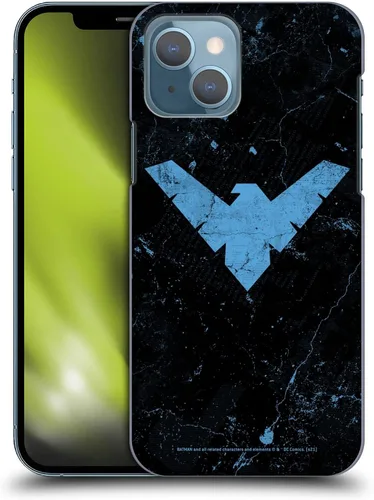 Vista 9 de Head Case Designs Funda rígida con licencia oficial de Batman DC Comics con logotipo azul #60 2019 Nightwing compatible con Apple iPhone 13