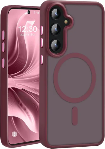 Vista 8 de Funda magnética avanzada para Samsung Galaxy S22 Plus delgada protectora [probada contra caídas de grado militar y compatible con MagSafe] funda