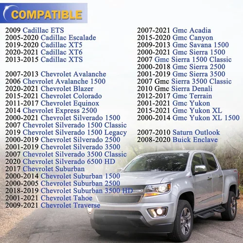 Vista 2 de Tuercas de llanta M14x1.5 para Chevy Sliverado Sierra 1500 Yukon Cadillac Escalade