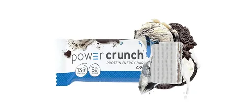 Vista 2 de Power Crunch Barra energética de proteínas, galletas y crema 12 ea