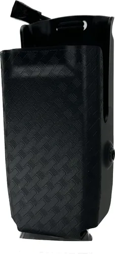 Vista 7 de Zero9 Holsters - Funda de radio portátil modelo 5007, compatible con radios XL-185, XL-200 (negro, anillos D)