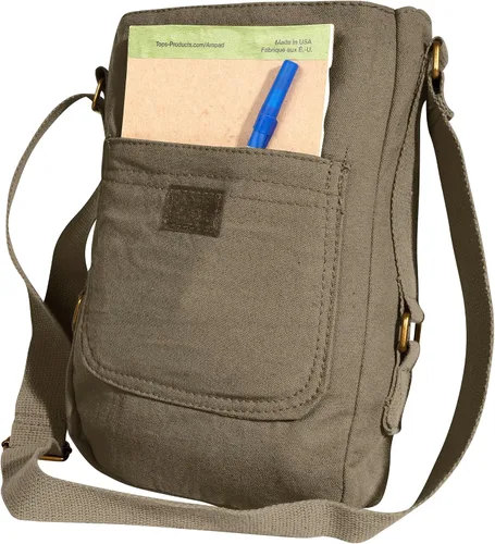 Vista 4 de Rothco bolsa de tela tecnología militar estilo antiguo