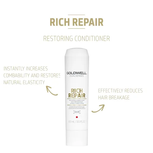 Vista 2 de Goldwell Dualsenses Rich Repair Acondicionador Restaurador 300mL