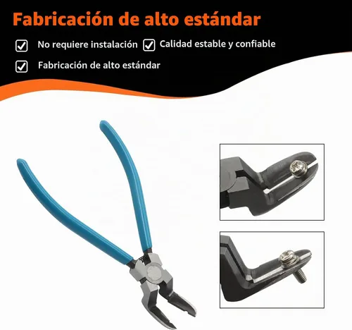 Vista 4 de Alicates de corte diagonal multipropósito cortadores de alambre pelador