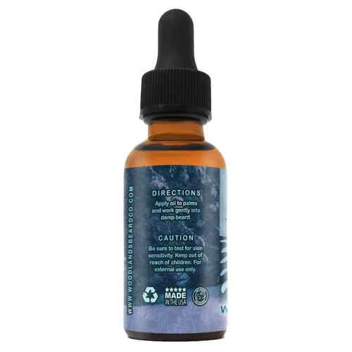 Vista 3 de Aceite de barba Winter Blend - ¡prepara tu barba para el invierno! (1 oz)