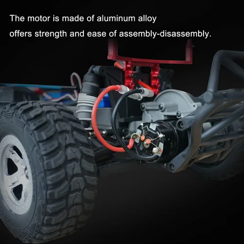 Vista 2 de Motor de coche RC 550 12T cepillado motor para RC 1/10 Camión de carrera corta para Traxxas Slash 2WD/4WD Redcat Arrma VKAR 10SC HPI HoBao HuanQi
