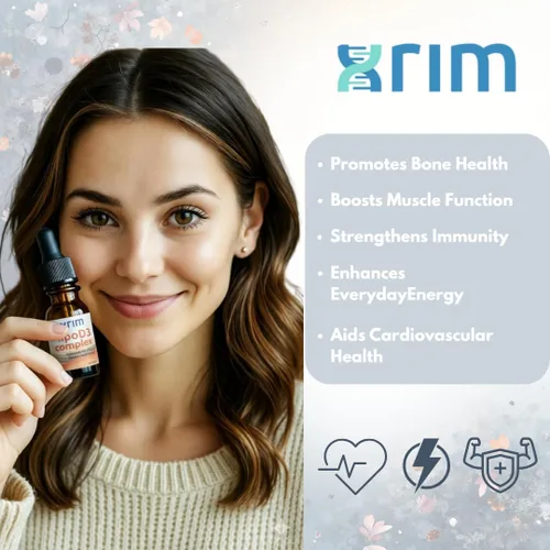 Vista 2 de xrim Complejo LipoD3 - Vitamina liposomal D3 5000iu + K2, selenio y CoQ10 Apoyo inmunológico, salud cardíaca y ósea, alta absorción, 30 porciones
