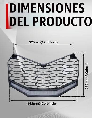 Vista 7 de A & UTV PRO X3 Parachoques delantero de malla, rejilla de malla frontal con barra de luces LED, protector de radiador para Can-Am Maverick X3 Max X