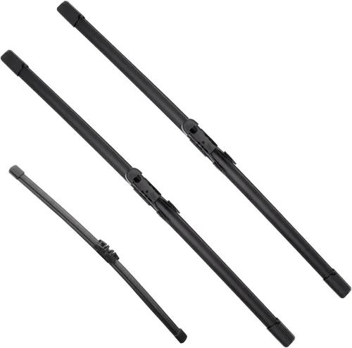 Vista 29 de JustCar - 3 limpiaparabrisas para Jeep Wangler 2007-2017 y Jeep Wrangler JK 2008-2018, repuesto de equipo original - 15, 15 y 12E pulgadas - juego