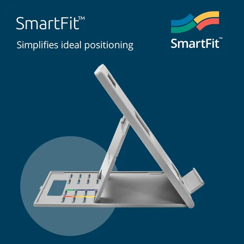 Vista 2 de Kensington SmartFit Easy Riser Go - Elevador ergonómico ajustable para portátiles de hasta 14 pulgadas (K50421WW)