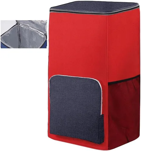 Vista 9 de Bolsa para carrito de compras, bolsa de repuesto para carro, capa interior de película de aluminio plateado, bolsa de almacenamiento impermeable