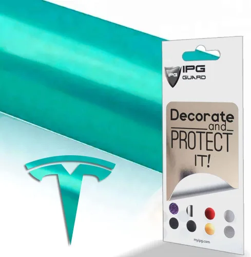 Vista 9 de IPG Compatible con Tesla Modelo 3 Juego de calcomanías (Set de 9 logotipos) Adhesivos para personalizar tu vehículo