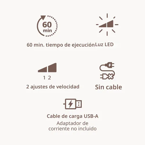 Vista 8 de Philips Depiladora Serie 8000 - Depiladora eléctrica inalámbrica en seco y húmedo, depiladora para piernas y cuerpo, con ProGuide, 3 accesorios, 60