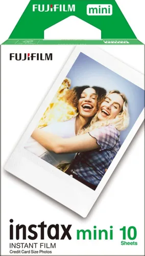 Vista 2 de Fujifilm Instax Mini - Película fotográfica de revelación instantánea, paquete individual de 10 hojas por paquete, con borde blanco (16386004)