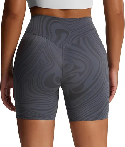 Vista 28 de Aoxjox Pantalones cortos Metamorph Deep V de 6" Azul (Cascade Blue)