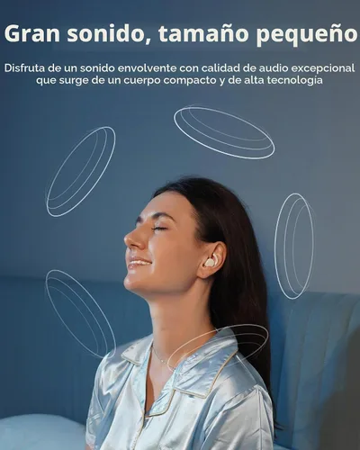 Vista 7 de Lytmi CozySnug C1 - Auriculares para dormir, Bluetooth 5.3 con bloqueo de ruido, control de aplicación, ajuste cómodo, 3 tamaños de puntas