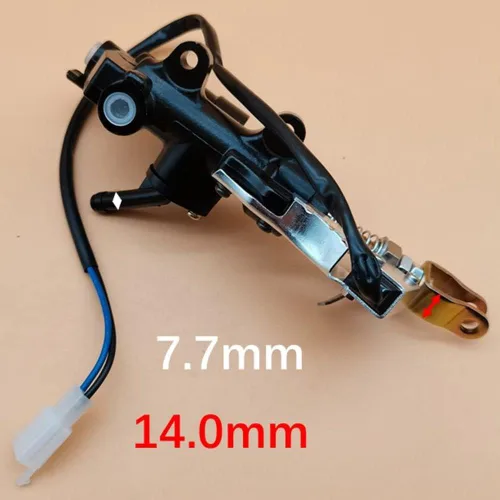 Vista 6 de Cilindro maestro de freno trasero compatible con Honda Goldwing 1500 GL1500A GL1500SE Aspencade GL1500 A SE 43510-MT8-305 1995 1996 1997 1998 1999