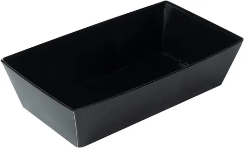Vista 2 de Restaurantware Matsuri Vision - Bandejas de sushi de 4.7 x 2.5 x 1.4 pulgadas, 100 cajas de embalaje de sushi a prueba de grasa, tapas que se venden