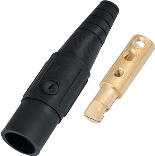 Vista 14 de Marinco CLS20FB-A CLS tipo Cam, serie 16 en línea, conector de un solo pin, 400 amperios, 600 voltios, #2-2/0 AWG, hembra - negro (A)