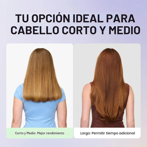 Vista 6 de Wavytalk Cepillo secador de pelo de doble voltaje para Europa y viajes internacionales, mini cepillo jet de 110 V-240 V, cepillo secador de pelo