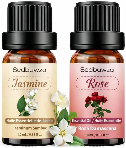 Vista 16 de Sedbuwza Juego de aceites esenciales de vainilla, paquete de 2 aceites de aromaterapia de vainilla para masaje, difusor, perfume, jabón, fabricación