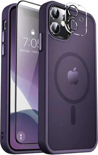Vista 77 de MOCCA - Funda magnética resistente para iPhone XR de 6.1 pulgadas, compatible con MagSafe, funda con protección contra caídas de grado militar
