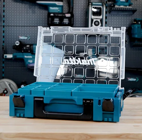 Vista 7 de Makita 191X80-2 Tapa Transparente Makpac con Insertos