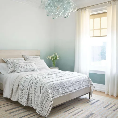 Vista 5 de Pine Cone Hill Lush Linen - Panel de cortina color marfil, 55 pulgadas de ancho x 63 pulgadas de largo, patrón sólido marfil