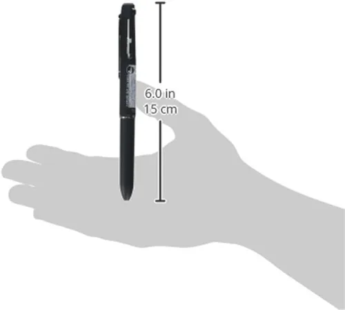 Vista 2 de Pilot Cuerpo multi-pluma, Hi-Tec-C Coleto 1000, cuerpo negro (LHKC-1SC-B)