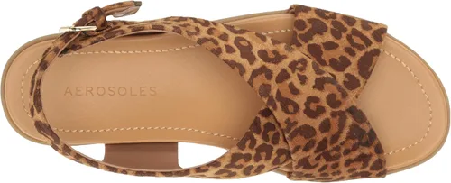 Vista 5 de Aerosoles Sandalias planas Cele para mujer, Natural, 7.5, Natural