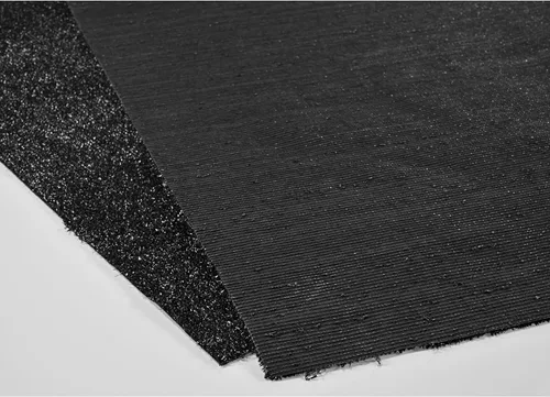 Vista 5 de Garland Rug Alfombra de césped artificial de 5 pies x 8 pies, grande para interiores/exteriores, color negro - Negro exuberante, duradera y de bajo