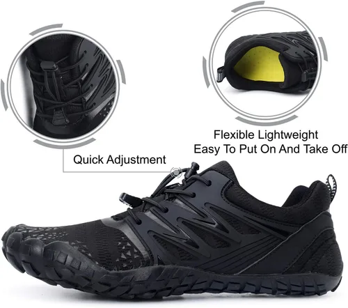 Vista 6 de Centipede Demon - Zapatos de agua para natación para mujeres y hombres, de secado rápido, descalzos, tenis acuáticos para playa, senderismo, buceo