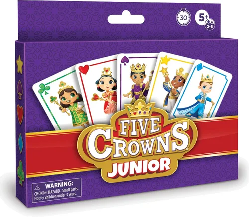 Vista 9 de Paquete de 4 juegos de cartas para niños de Five Crowns