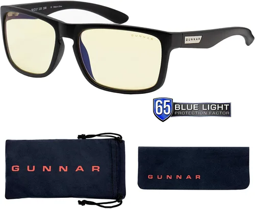 Vista 2 de GUNNAR - Premium Gaming and Computer Glasses - Blocks 65% Blue Light - Intercept & GUNNAR - Premium Gaming and Computer Glasses - Blocks 65% Blue