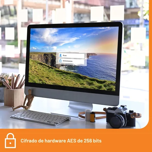 Vista 5 de WD Disco duro externo My Book Desktop de 22 TB, USB 3.0, HDD externo con protección por contraseña y software de respaldo - WDBBGB0220HBK-NESN
