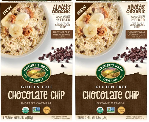 Vista 12 de Nature's Path - Harina de avena orgánica de arce con azúcar morena, 11.3 onzas (paquete de 1) Avena enrollada sin gluten, quinua y amaranto: 1.09