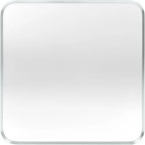 Vista 15 de Espejo arqueado negro de 16" x 20", espejo de pared para baño con arco, espejo de tocador de baño con marco de metal y parte superior arqueada