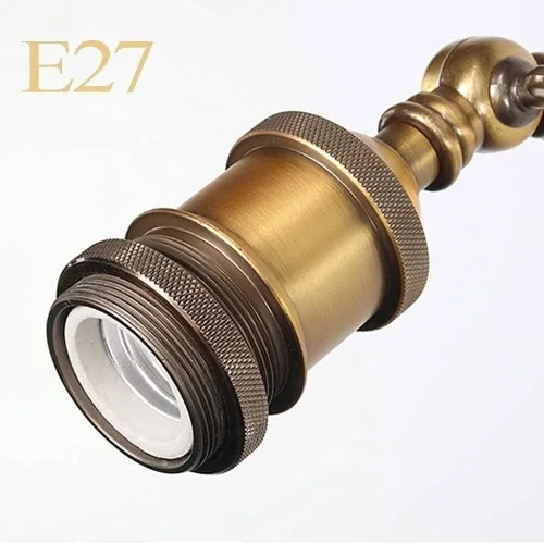 Vista 6 de Lámpara de pared ajustable con brazo oscilante, aplique de pared industrial retro, accesorios de iluminación de interior para mesita de noche