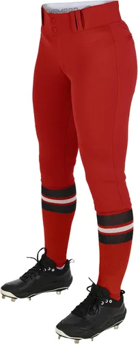Vista 13 de Champro Girls' Tournament Traditional Low-Rise Softball Knicker Negro