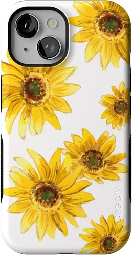 Vista 58 de Casely Funda para iPhone 15 Flores pintadas Frida Kahlo Floral Girly Funda atrevida Compatible con MagSafe