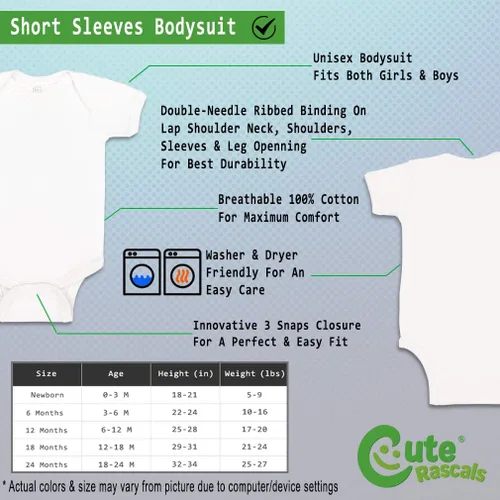 Vista 2 de Body de bebé personalizado para bebé de algodón para niño y niña